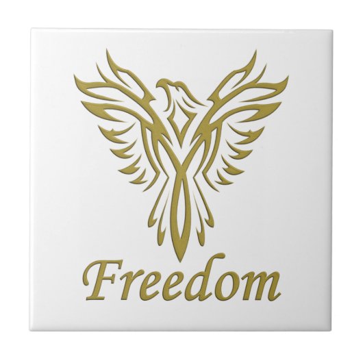 Freedom Eagle tile Fliese (Vorderseite)