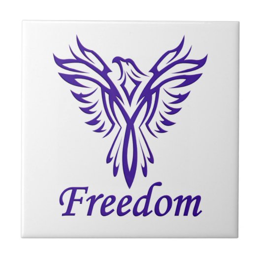 Freedom Eagle tile Fliese (Vorderseite)