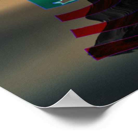 Freedom-Eagle-W-Flag-2010 Poster (Ecke)