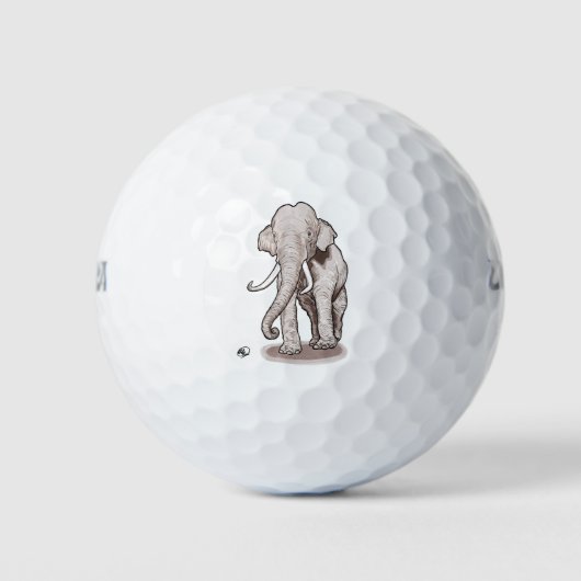 Freedom Elephant Golfball (Vorderseite)