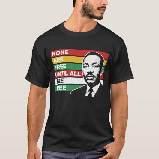 Freedom Equality Unity Bold Graphic T-Shirt (Vorderseite)