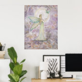 Freedom Fairy and Butterfly Poster Print (Heimbüro)