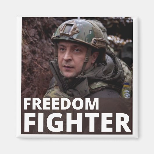 FREEDOM FIGHTER MAGNET (Vorne)