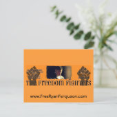 Freedom Fighters Ryan Fergn Postcard Postkarte (Stehend Vorderseite)