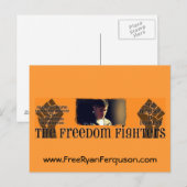 Freedom Fighters Ryan Fergn Postcard Postkarte (Vorne/Hinten)