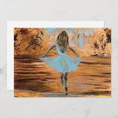 Freedom Flat Notecard Dankeskarte (Vorne/Hinten)