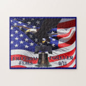 Freedom Flies Forever 9/11 Puzzle (Horizontal)