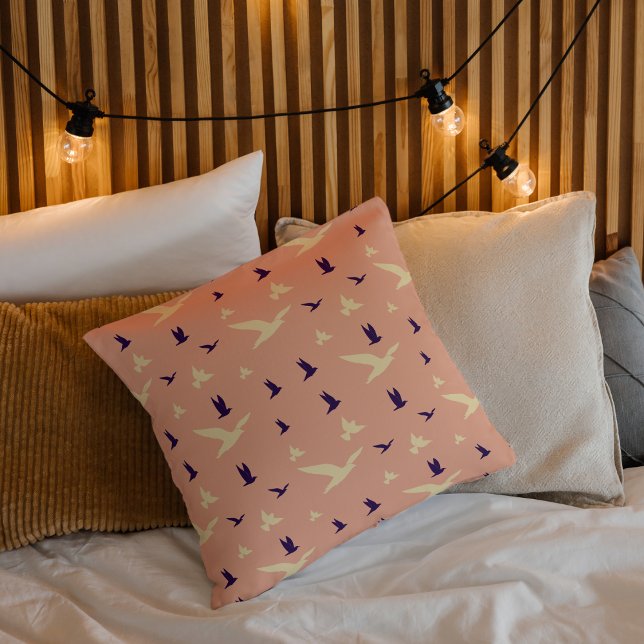 Freedom Flight Bird Inspiriert Throw Kissen (Von Creator hochgeladen)