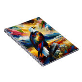 Freedom Flight Eagle Notizbuch Notizblock (Rechte Seite)