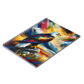 Freedom Flight Eagle Notizbuch Notizblock (Linke Seite)