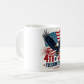 Freedom Forever USA Tasse (Vorderseite Links)