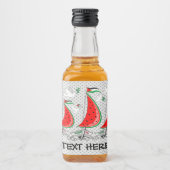 Freedom Global Sumud Flotilla Boats to Gaza Alkoholflaschenetikett (Vorderseite)