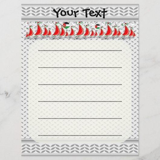 Freedom Global Sumud Flotilla Boats to Gaza Flyer (Vorne)