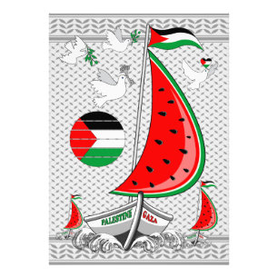Freedom Global Sumud Flotilla Boats to Gaza Fotodruck