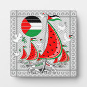 Freedom Global Sumud Flotilla Boats to Gaza Fotoplatte (Vorderseite)