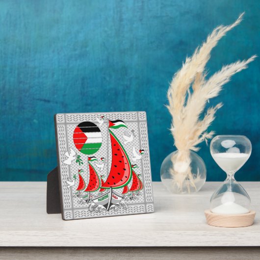 Freedom Global Sumud Flotilla Boats to Gaza Fotoplatte (InSitu)