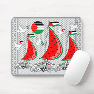 Freedom Global Sumud Flotilla Boats to Gaza Mousepad