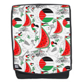 Freedom Global Sumud Flotilla Boats to Gaza Rucksack (Vorderseite)