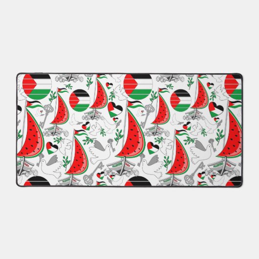 Freedom Global Sumud Flotilla Boats to Gaza Schreibtischunterlage (Vorderseite)