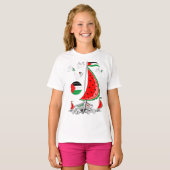 Freedom Global Sumud Flotilla Boats to Gaza T-Shirt (Vorne ganz)