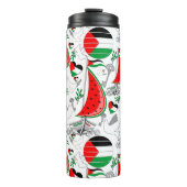 Freedom Global Sumud Flotilla Boats to Gaza Thermosbecher (Vorderseite)