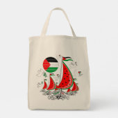 Freedom Global Sumud Flotilla Boats to Gaza Tragetasche (Rückseite)