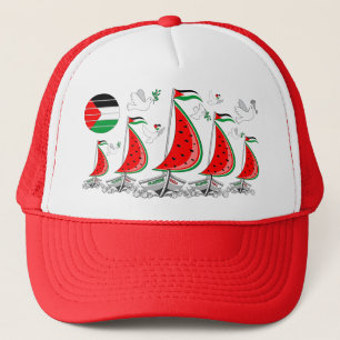 Freedom Global Sumud Flotilla Boats to Gaza Truckerkappe