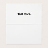 Freedom Global Sumud Flotilla Boats to Gaza Visitenkarten (Innenseite Aufgefaltet)