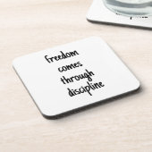 Freedom Hard Plastic Untersetzer (Linke Seite)