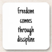 Freedom Hard Plastic Untersetzer (Vorderseite)