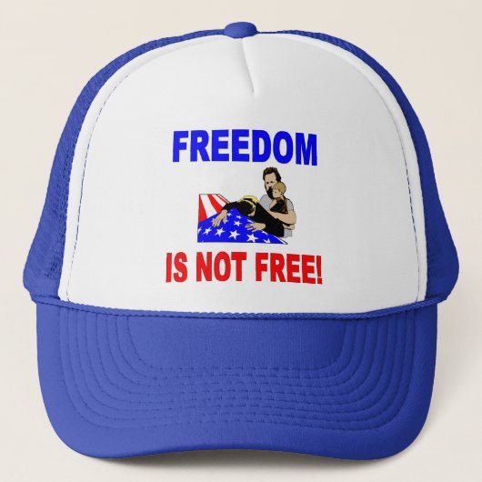 Freedom Hat Truckerkappe (Vorderseite)