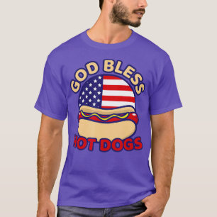Freedom Hot Dog Meme Sommersnack Patriotische esse T-Shirt
