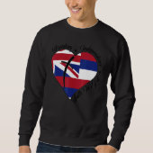 Freedom Independence Faith In God   Christian Hawa Sweatshirt (Vorderseite)