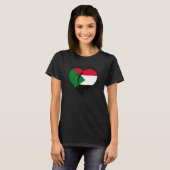Freedom Independence Faith In God Christian Sudan T-Shirt (Vorne ganz)