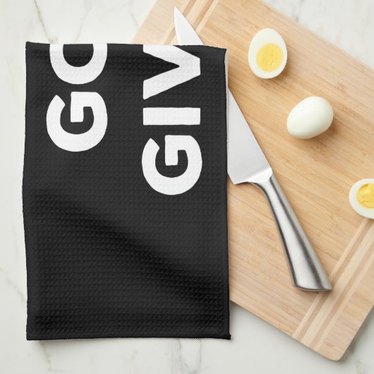 Freedom Is God Given Geschirrtuch (Viertel Falte)