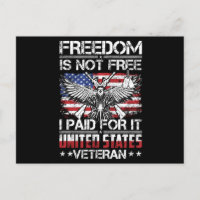 Freedom Isnt Free Veteran - American Eagle