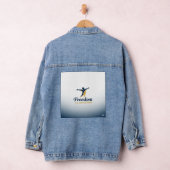 Freedom ist ein Staat des Geistes" Logo: Embrace I Jeansjacke (Hangar)