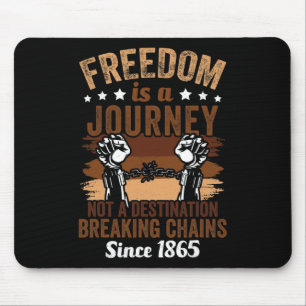 Freedom ist eine Reise nach 1865 in Afrika Mousepad