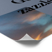 FREEDOM IST NUR CHAOS POSTER (Ecke)