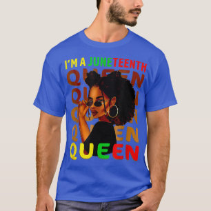 Freedom Juneteenth Königin Swag Black Melanin Natu T-Shirt