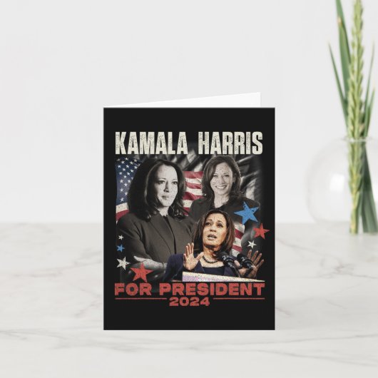 Freedom Kamala Harris 1 Karte (Vorderseite)