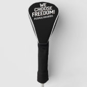 Freedom Kamala Harris 2024 Golf Headcover (Vorderseite)