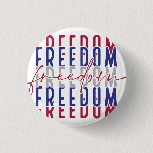 Freedom Kamala Harris Button (Vorderseite)