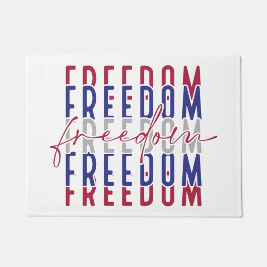 Freedom Kamala Harris Fußmatte (Vorderseite)