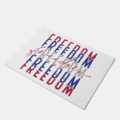 Freedom Kamala Harris Fußmatte (Schrägansicht)