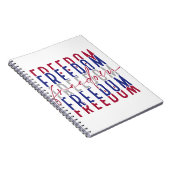 Freedom Kamala Harris Notizblock (Rechte Seite)