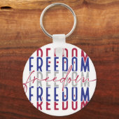 Freedom Kamala Harris Schlüsselanhänger (Vorderseite)