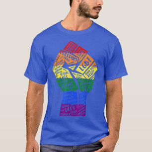 Freedom LGBT human rights love happiness T-Shirt