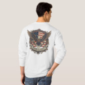 Freedom & Liberty Classic Eagle Long Sleeve T-Sh T-Shirt (Schwarz voll)