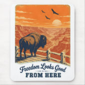 Freedom Looks Good Canyon-Mauspad Mousepad (Vorne)